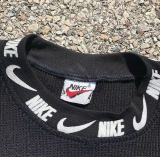 Vintage Nike BL all over print thermal tee 3