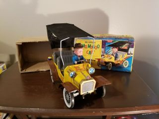 The Official Mr Magoo Vintage Hubley Toy Car 1961 With Box Beauty