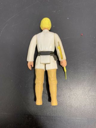 Vintage Star Wars Farmboy Luke Skywalker Kenner Action Figure 1977 With Saber 4