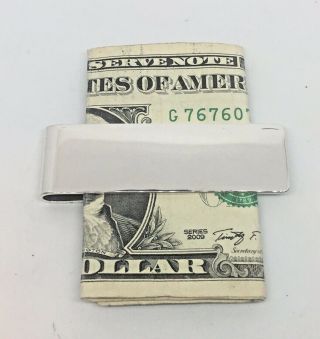 Vintage Tiffany and Co Sterling Silver Money Clip 2