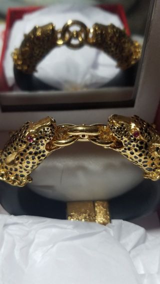 The Duchess Of Windsor Jaguar Bracelet Franklin Mint1980 