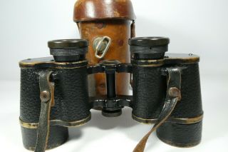Old Vintage CARL ZEISS JENA D.  F.  12X Binoculars 5