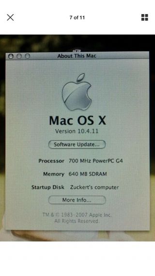 iMac PowerMac4.  2 PowerPC G4 (Vintage) 7