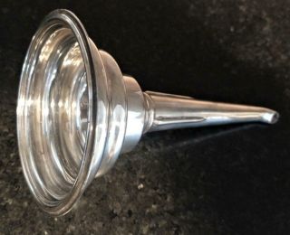 Fine Antique James Dixon Silver Plated Wine Decanting Funnel C 1879,