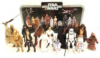 Complete Star Wars Black Series 6 " 40th Anniversary Vintage Legacy Figures Loose
