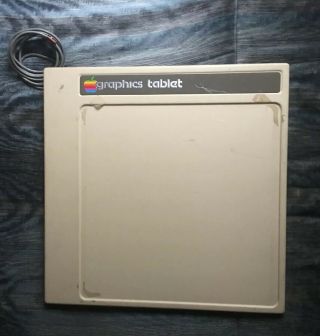 Vintage Apple Computer Graphics Tablet A2m0029 Rare Ii Iie