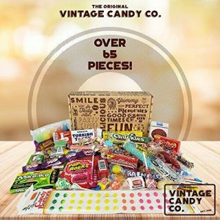 VINTAGE CANDY CO.  HAPPY BIRTHDAY NOSTALGIA FUN CANDY CARE PACKAGE - Retro 2