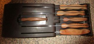 Vintage Cutco Knife Set With Holder.  20,  21,  22,  24,  25,  26.