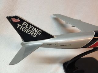 Vintage Air Jet Advance Model FLYING TIGERS B - 747 - 200 F Jet Freighter Desktop 7