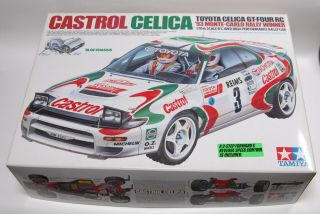 Vintage Tamiya 1/10 58129 Toyota Castrol Celica Gt - Four Rc St185 