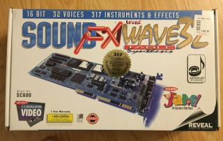 Vintage Ensoniq Soundscape Soundcard Distributed By Reveal In Sept 1994