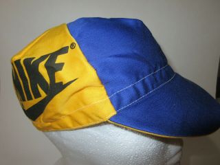Vintage Old Stock Rare Nike Swoosh Vintage Classic Cycling Cap 80 