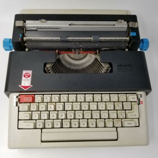 Olivetti Lettera 36 Portable Electric Typewriter in Case Rare Vintage 5