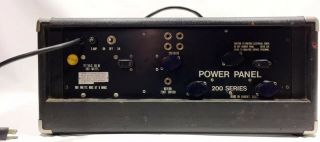 RARE - VINTAGE - OSBORNE SOUND LABORATORIES OSL XR6001 REVERB PA POWER PANEL 5 CH 8