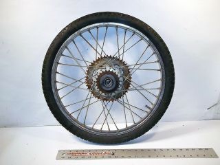 Puch 77 Maxi Moped Rear Wheel Rim Tire 77 - Puch - Fw Vintage Antique Jh