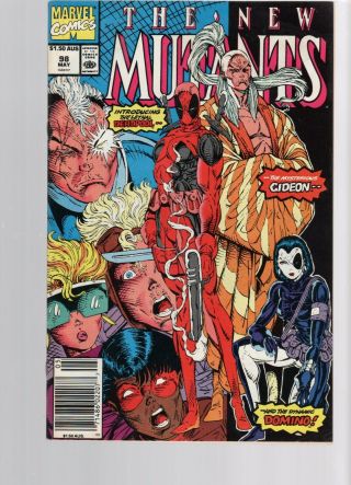 Mutants 98 1st Deadpool Rare Australian Variant Marvel Comics