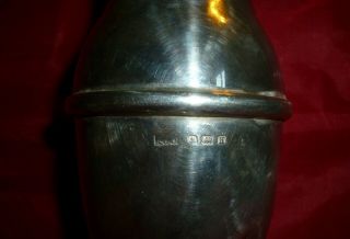 Solid Silver Sugar Caster by AL Davenport Ltd,  assayed in Birmingham in 1932 6