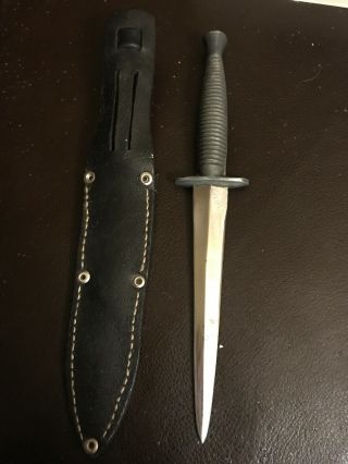 Vintage Rare Fairbairn Sykes Fighting Knife Made In Solingen Germany Dagger 2