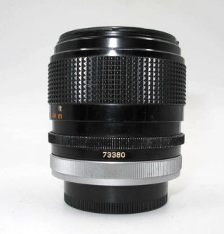 VINTAGE CANON FD 100MM f2.  8 S.  S.  C.  PORTRAIT PRIME LENS. 4