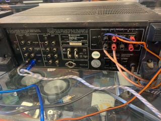 Vintage Kenwood KA - 8100 DC Stereo Integrated Amplifier great 10