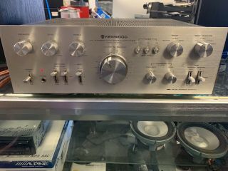 Vintage Kenwood Ka - 8100 Dc Stereo Integrated Amplifier Great