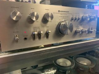 Vintage Kenwood KA - 8100 DC Stereo Integrated Amplifier great 5