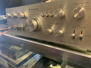Vintage Kenwood KA - 8100 DC Stereo Integrated Amplifier great 6