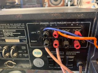 Vintage Kenwood KA - 8100 DC Stereo Integrated Amplifier great 9