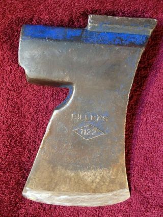 1.  328 Kg Vintage Sharp Axe Head BillnÄs / Billnas 12/1 Finland Finnish