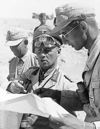 1942 Photo Field Marshal Erwin Rommel,  Commander German Forces In North Africa