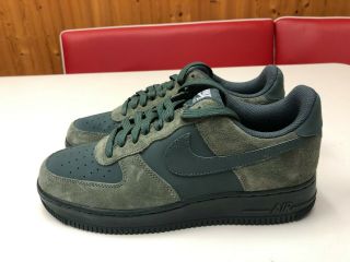 Nike Air Force 1 (river Rock / Vintage Green) Men Sneakers Us Size 9