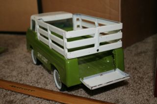 VINTAGE NYLINT ECONOLINE PICKUP TRUCK AND HORSE TRAILER THOROUGHBRED FARMS 4