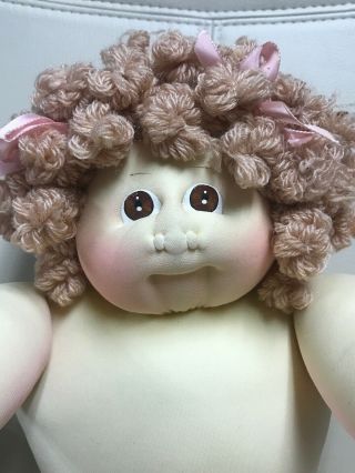 Vintage Xavier Roberts Little People Soft Sculpture Cabbage Patch Doll