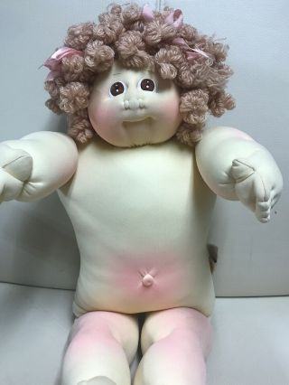 Vintage Xavier Roberts Little People Soft Sculpture Cabbage Patch Doll 2