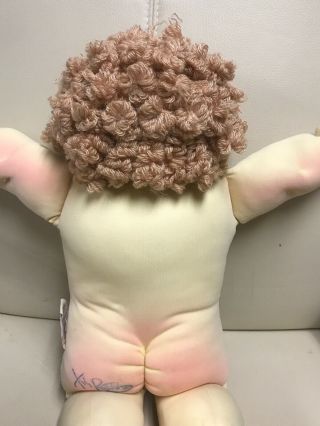 Vintage Xavier Roberts Little People Soft Sculpture Cabbage Patch Doll 4