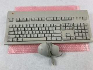 Vintage Apple Extended Keyboard Ii Model: M3501 Vintage Apple Mouse M2706 Combo