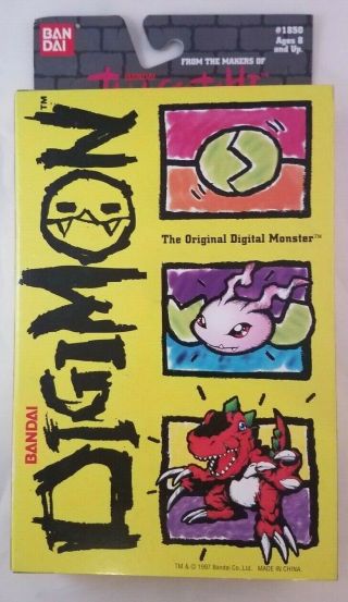 Bandai Digimon Tamagotchi Blue Vintage 1997