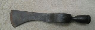 Antique Vintage Pipe Tomahawk Head Axe Hand Forged