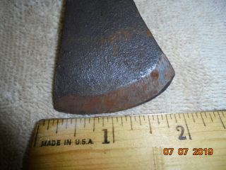ANTIQUE VINTAGE PIPE TOMAHAWK HEAD AXE HAND FORGED 6