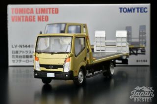 [tomica Limited Vintage Neo Lv - N144c 1/64] Nissan Atlas F24 Safety Loader (gold)