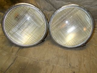 Pr.  Vintage Headlights 34 - 5 Chev Std,  34 - 5 - 6 Trk Optional,  Canada Oe,  Rat Rod.