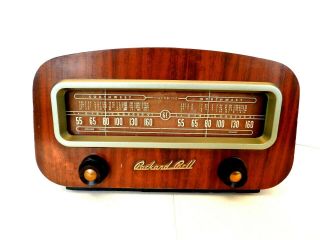 Vintage Old 1950s Eames Era Packard Bell Mid Century Modern Retro Antique Radio