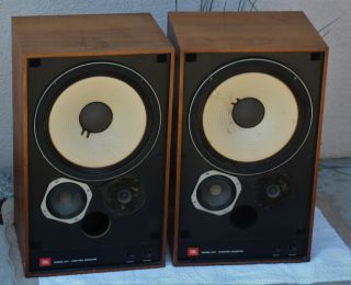 Jbl 4311wx - A Control Monitor Vintage Stereo Speakers 4311 Cons.  Serials W Grills