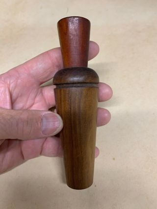 Vintage E.  Stofer K.  C.  Mo Wood Duck Call