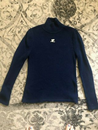 Authentic Rare Vintage Courreges C Sweater 1960 
