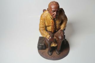Vintage 1983 Retired Rare Dr.  Grey,  Hand Cast Figure By Tom Clark 46