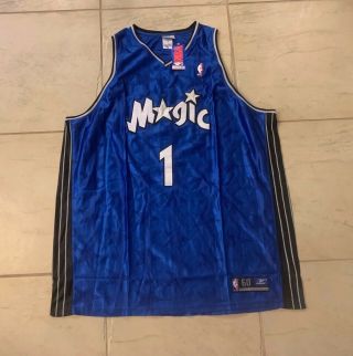 Vintage NWT Reebok NBA Orlando Magic Tracy McGrady Basketball Jersey size 60 90s 2