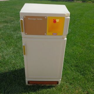 1980s Vtg Little Tikes Kitchen Refrigerator Fridge Child Size