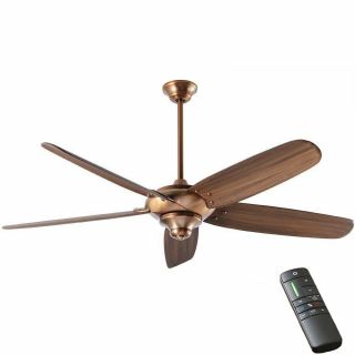 Altura Dc 68 In.  Indoor Vintage Copper Ceiling Fan With Remote Control