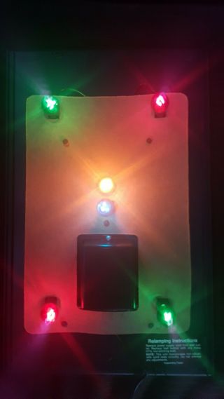 Vintage 1970 ' s Funlites Color Organ Sound Activated Disco Party Light 4